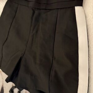 Camilla & Marc Black and White Athletic Shorts